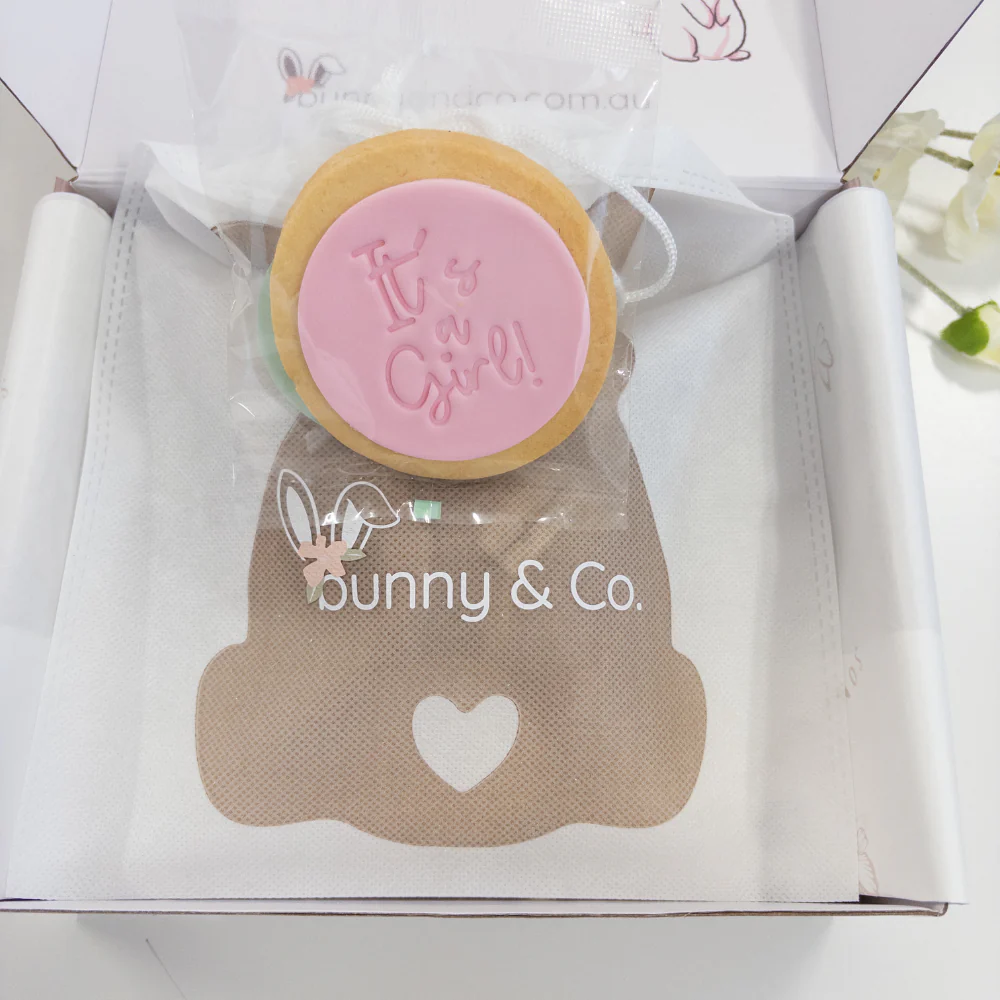 Personalised Baby Girl Snuggle & Treat Box - Blossom Snuggle Bunnies - Image 6